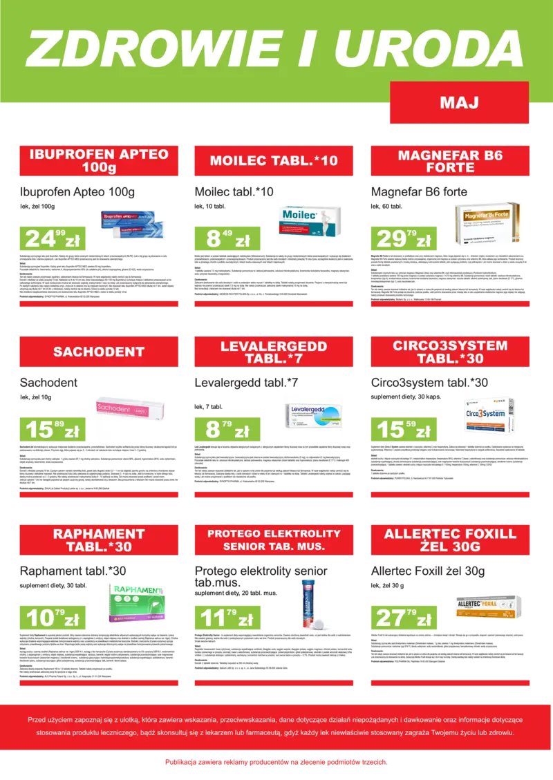 Promocje miesiąca - Maj 2025
